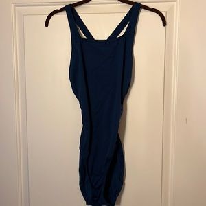 Speedo endurance navy one piece